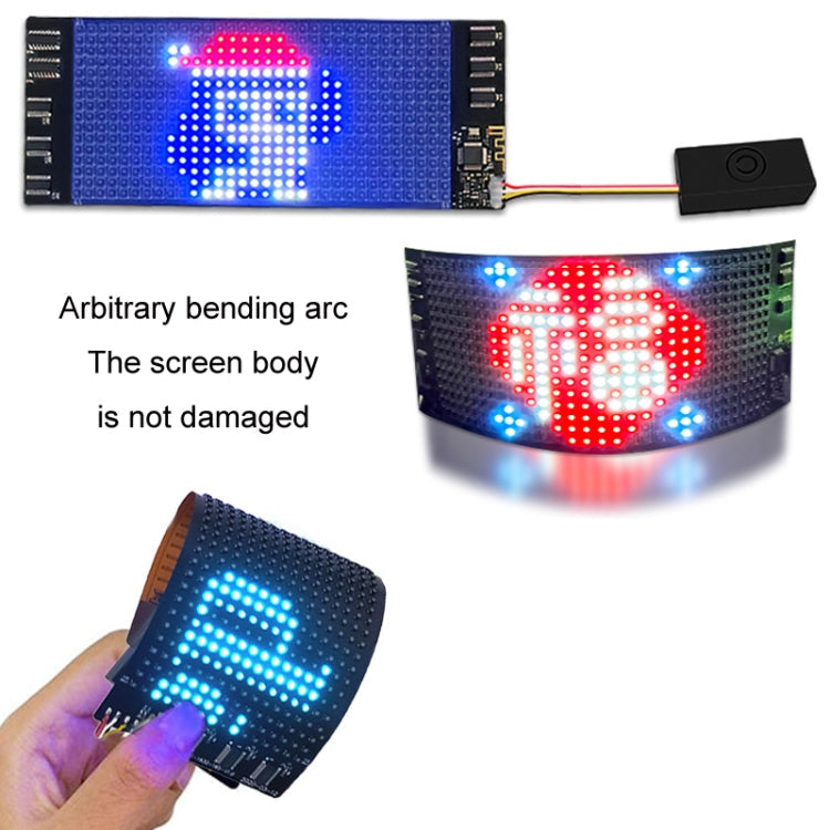 Bluetooth Controlled Color Foldable Curved LED Display Screen ÎҵÄÉ̵ê