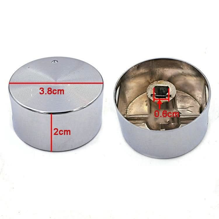 2pcs 6mm Gas Stove Knobs Universal Cooker Oven Hob Control Switch-Reluova