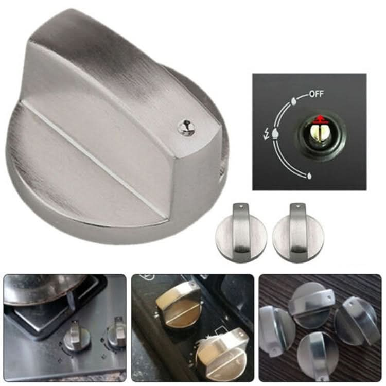 2pcs  6mm Cooker Hob Knobs Gas Stove Knobs Control Switch-Reluova