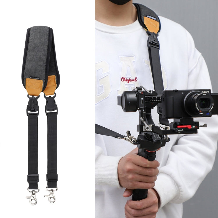 For DJI RS3 Mini Sunnylife RO-GS560 Lanyard Handheld Gimbal Double Buckle Comfortable Shoulder Strap Accessories My Store