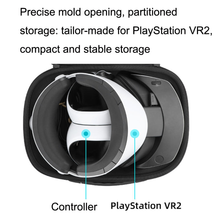 Hifylux PS-BF28 For PlayStation VR2 Storage Bag Headset Controller PS VR2 Protective Suitcase Reluova