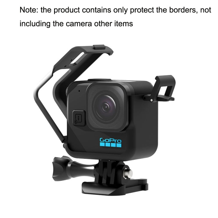 For GoPro Hero 11 Black Mini G11M-BHK-ADJ Protection Border / Rabbit Cage Sports Camera Accessories