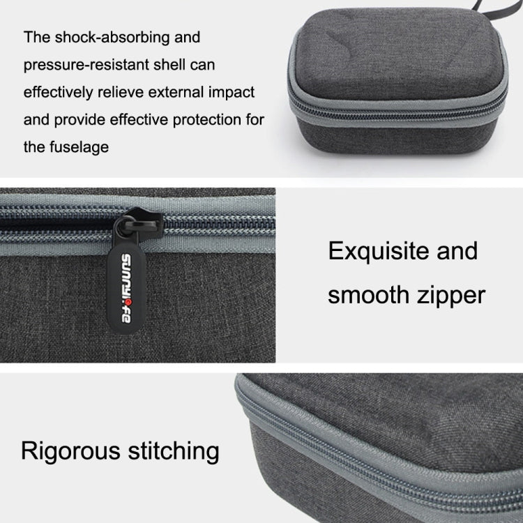 For DJI MIC Sunnylife B557 Wireless Microphone Portable Protective Box Storage Bag Reluova