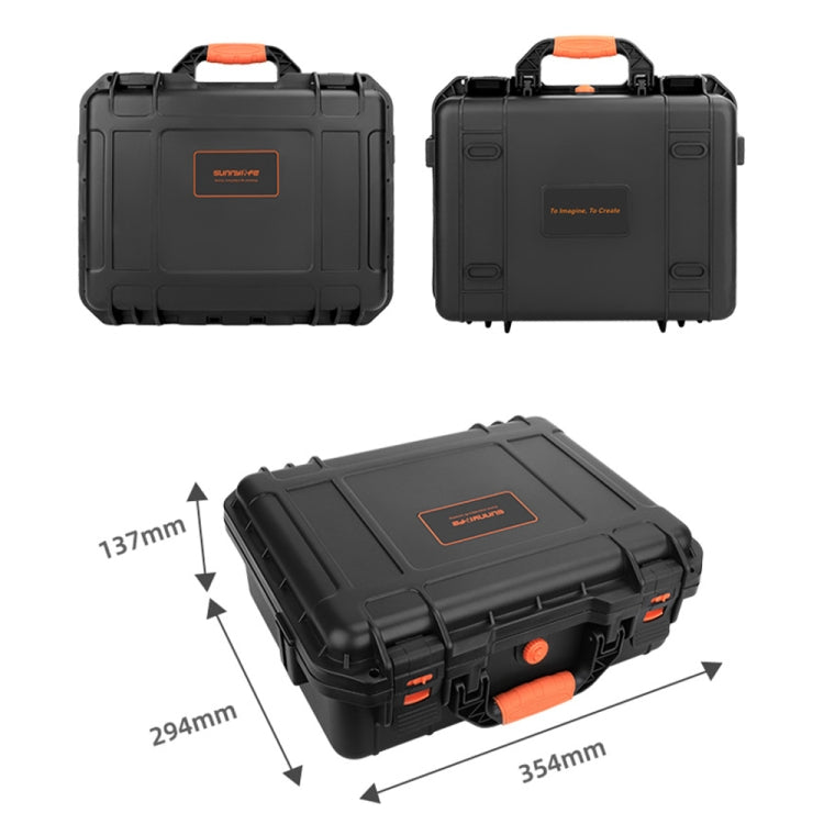 For DJI RS3 Mini Sunnylife AQX-7 Waterproof Safety Box Storage Bag