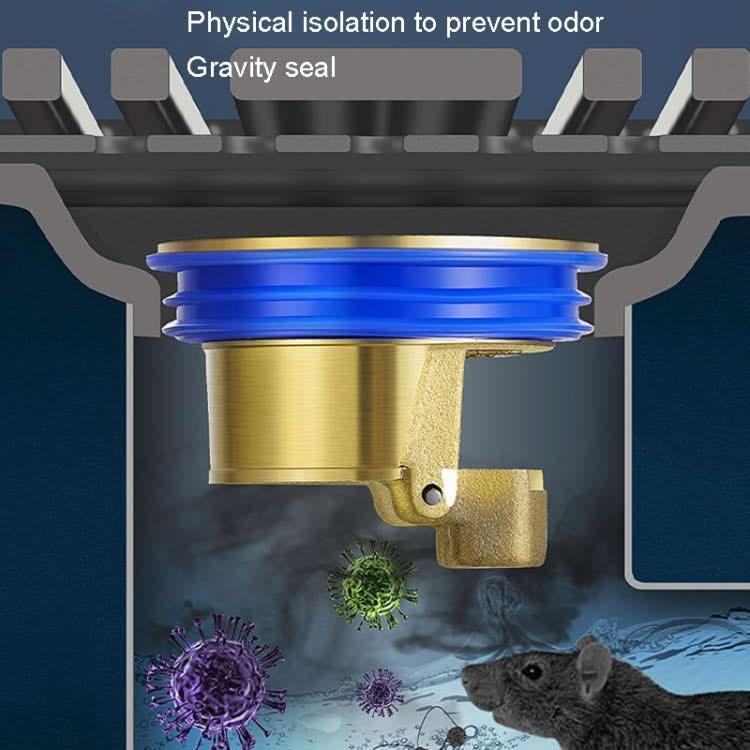 Brass Floor Drain Deodorizer Inner Core Bathroom Toilet Universal - Reluova