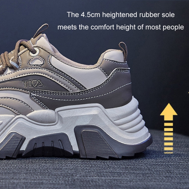 Women Students Thick Sole Breathable Lightweight Sports Shoes