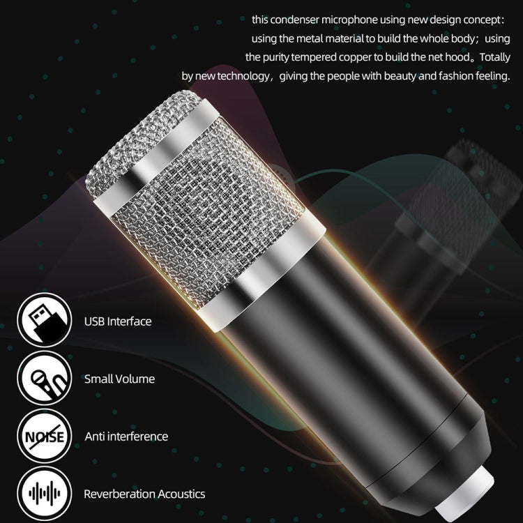 A9 USB Computer Phone Live Broadcast Microphone National K Song Recording Wired Microphone