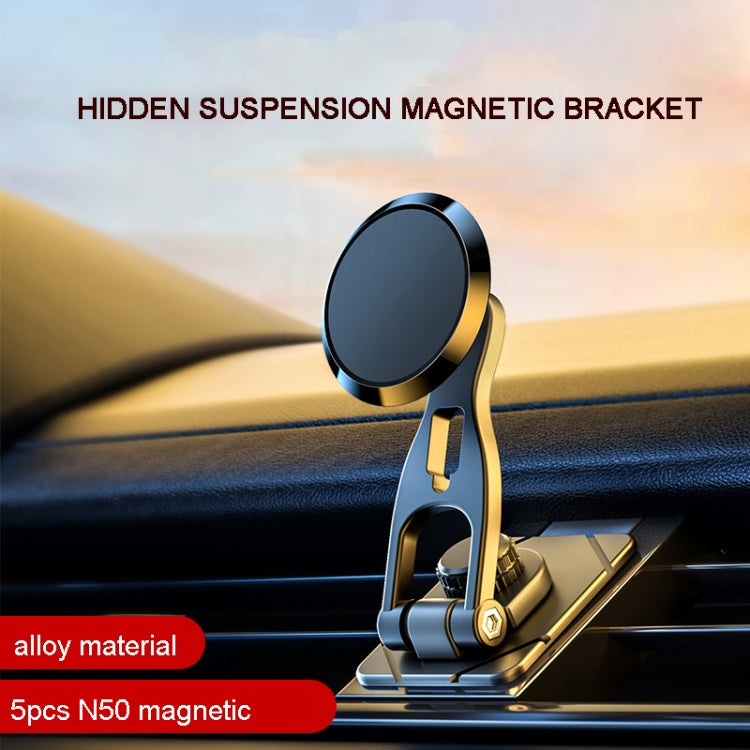 D29 Metal Car Phone Holder Floating Screen Folding Magnetic Phone Holder ÎҵÄÉ̵ê