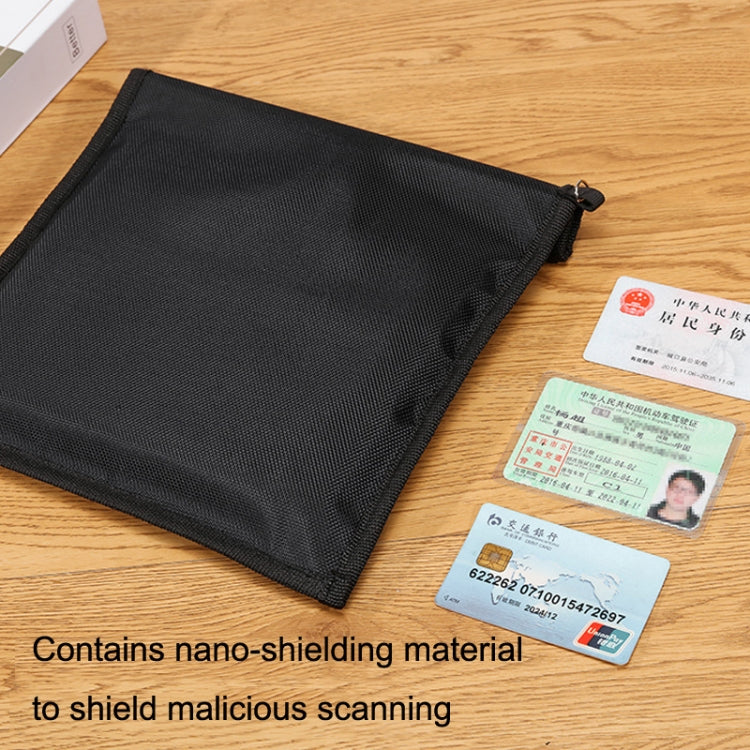 NJDNB-24 Notebook Signal Shielding Bag RFID Anti-theft Phone Cover Pregnant Women Radiation-proof