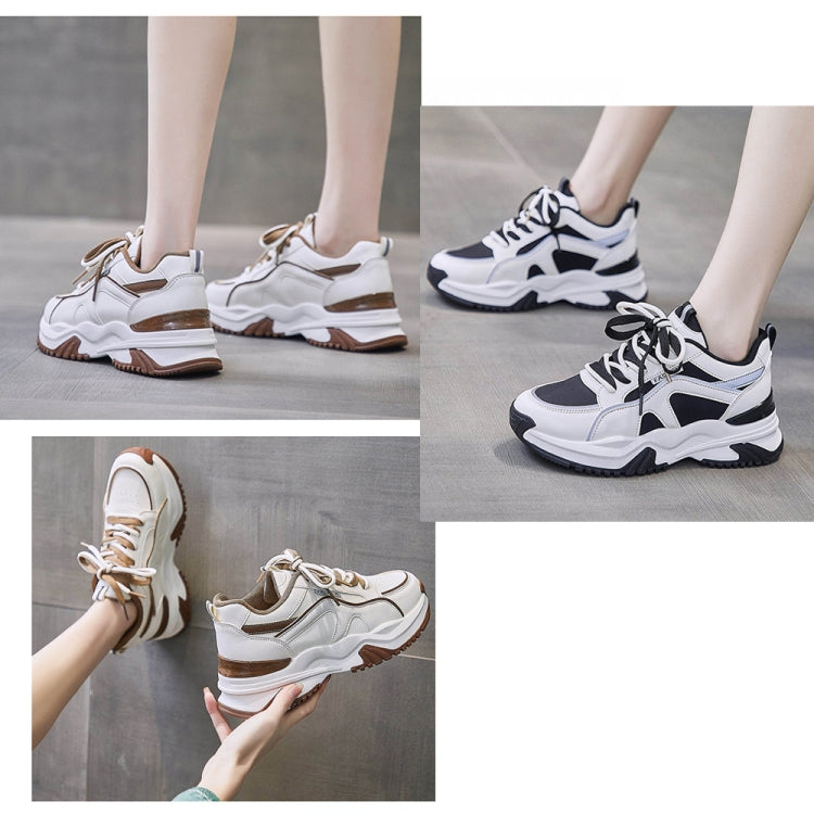 Leather Spring Breathable Wear-resistant Non-slip Casual Sports Shoes