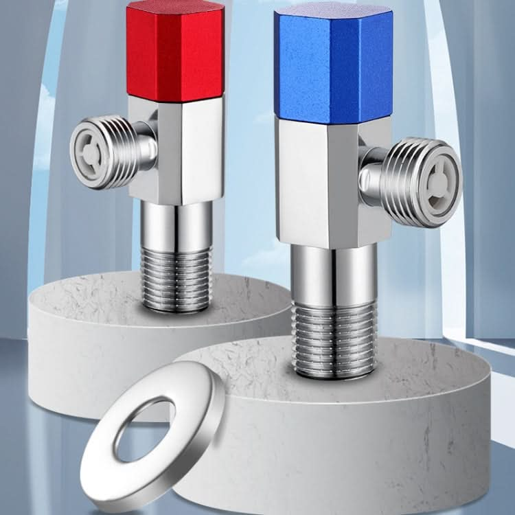 Eight Sides With Check Valve Pure Copper Angle Valve High Flow Water Inlet Valve Reluova