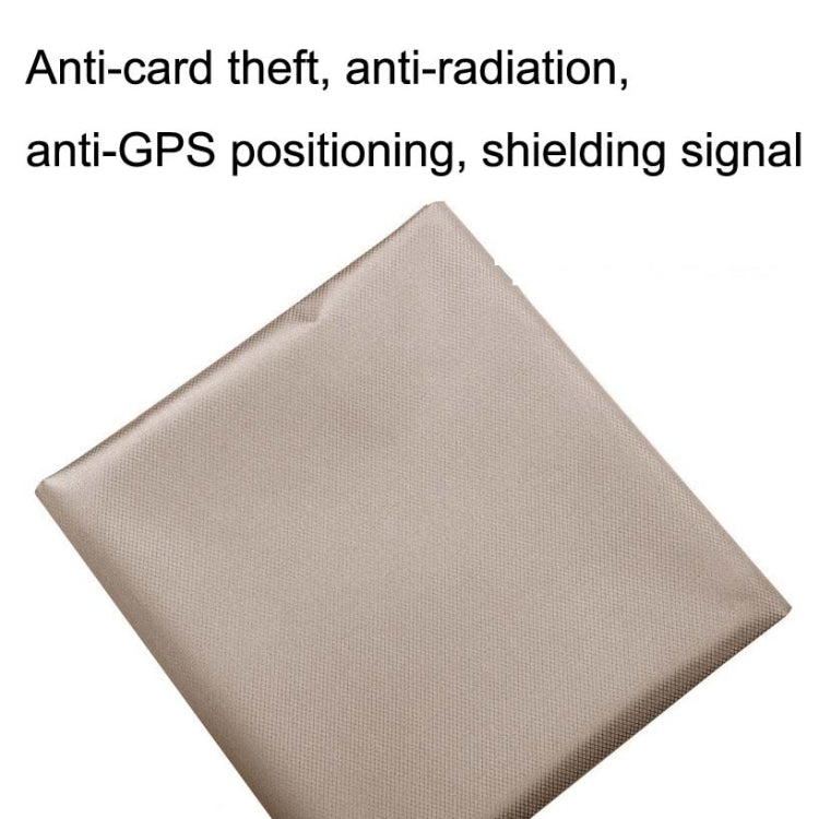 ZD-LG-008 Lingge Anti-radiation Signal Shielding Lining EMF / EMI / RF / RFID Soft Cloth, Size: