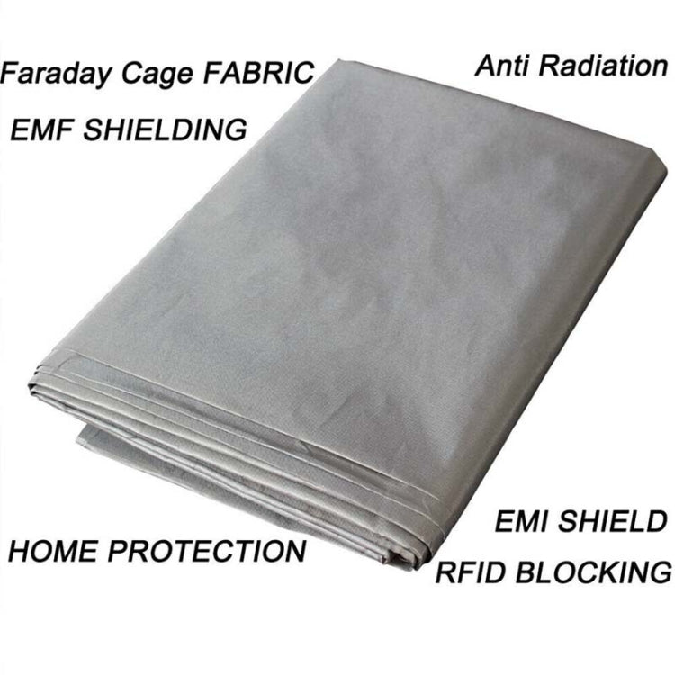 ZDY-1 Knitted Sterling Silver Fiber Silver Ion Soft Anti-radiation Fabric Antibacterial Mask Stretch Fabric, Size: 1 Square Meter Reluova