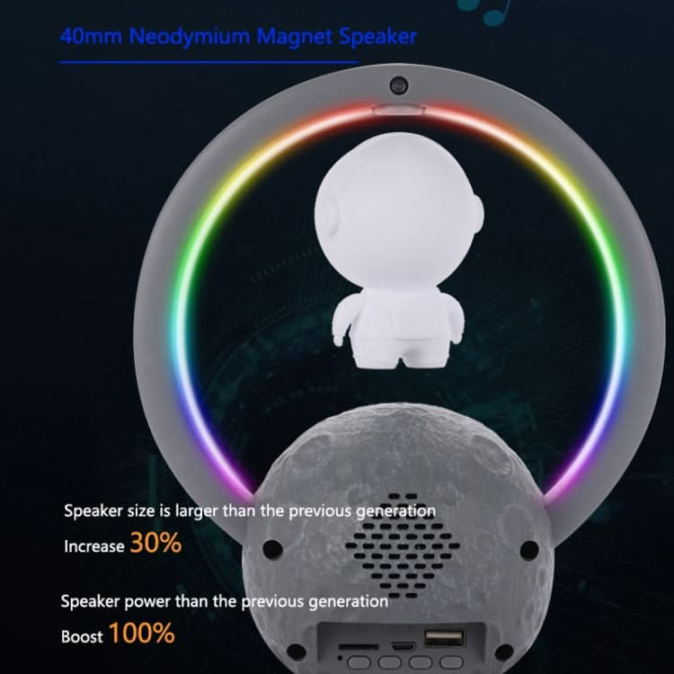 Y-598 Suspended Astronaut Bluetooth Speaker RGB Light Subwoofer Ornament,Spec: