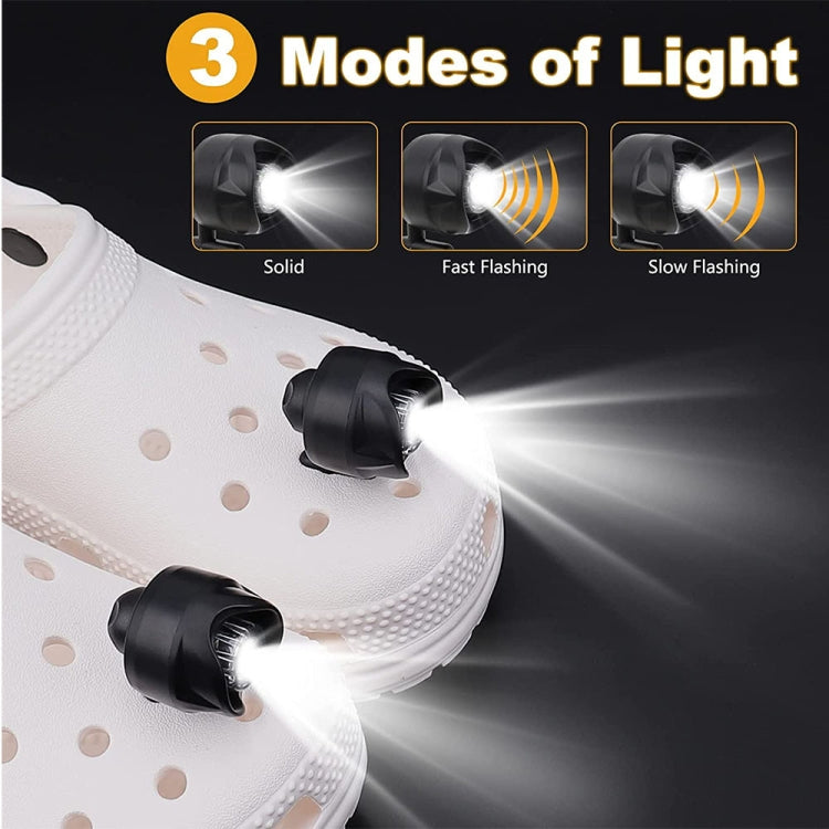 2pcs Plastic Battery Model Cave Shoes Lamp Camping Lamp Outdoor Lighting Reluova