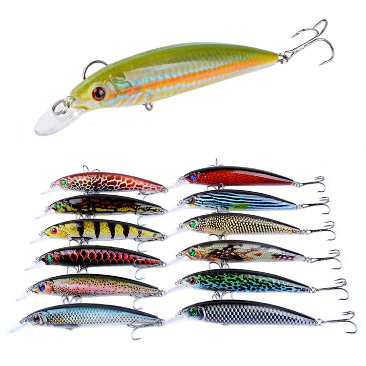 LB106 11cm/11.5g Lure Painted Bionic Fishing Bait Plastic Hard Bait