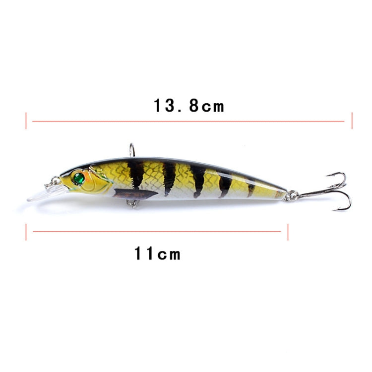 LB106 11cm/11.5g Lure Painted Bionic Fishing Bait Plastic Hard Bait Reluova