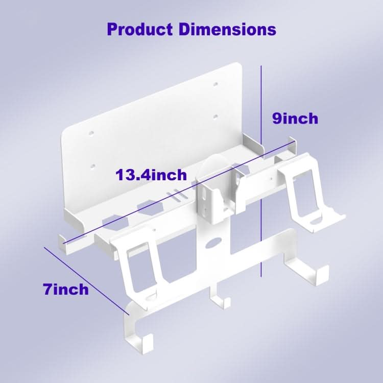 For PS5 / PS VR2 Series JYS JYS-P5163 Helmet Headset Host Handle Storage Rack Reluova