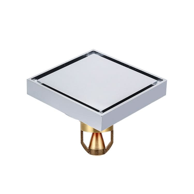 Bathroom Large Displacement Anti-odor Floor Drain, Style: Reluova