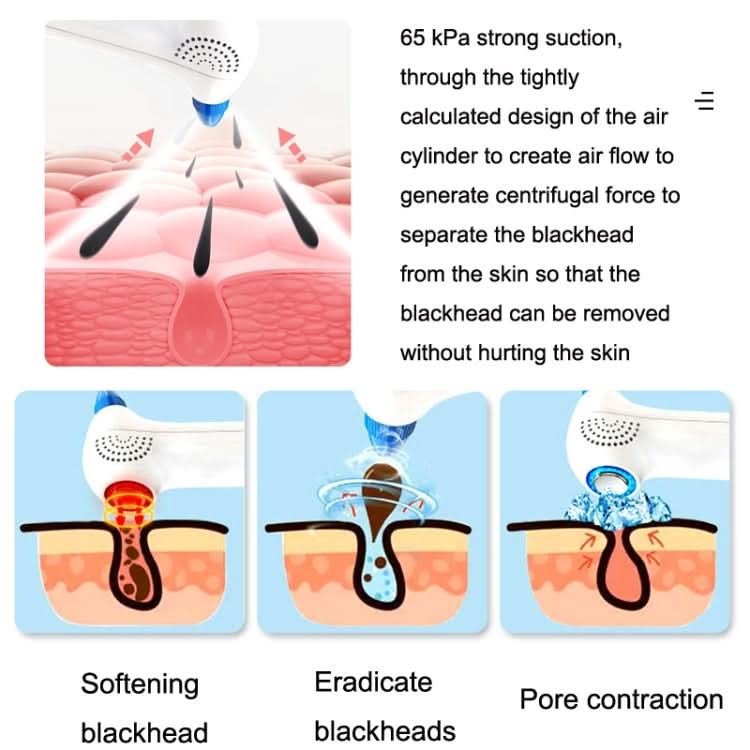 DYM-018-2022 Hot And Cold Compress Function Home Beauty Instrument Pore Cleaning Device Reluova