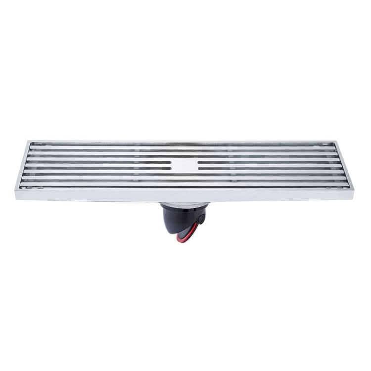 8x30cm Extended Full Copper Strip Floor Drain, Style:-Reluova