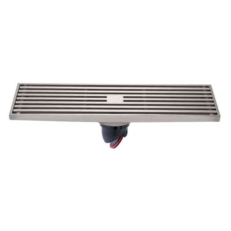 8x30cm Extended Full Copper Strip Floor Drain, Style:-Reluova