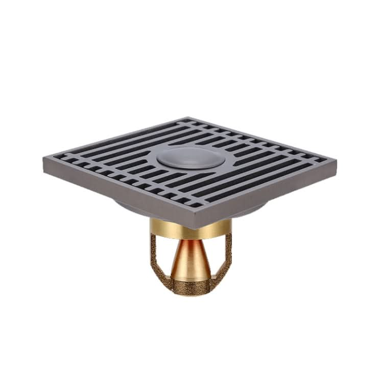 Full Copper Odor Proof Floor Drain, Style: Reluova