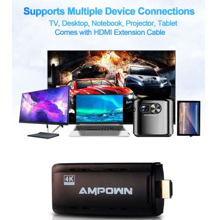 Ampown U9 Wireless 2.4G HD Arcade PSP Home TV Mini Game Console Reluova