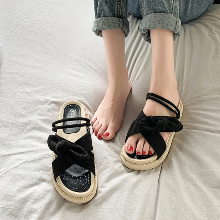 Summer Outerwear Thick Soled Casual Sandals Flat Slippers