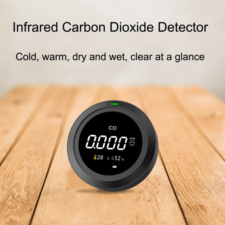 PTH-12 Infrared Carbon Dioxide Detector Portable Temperature And Humidity Air Quality Monitoring Instrument Reluova