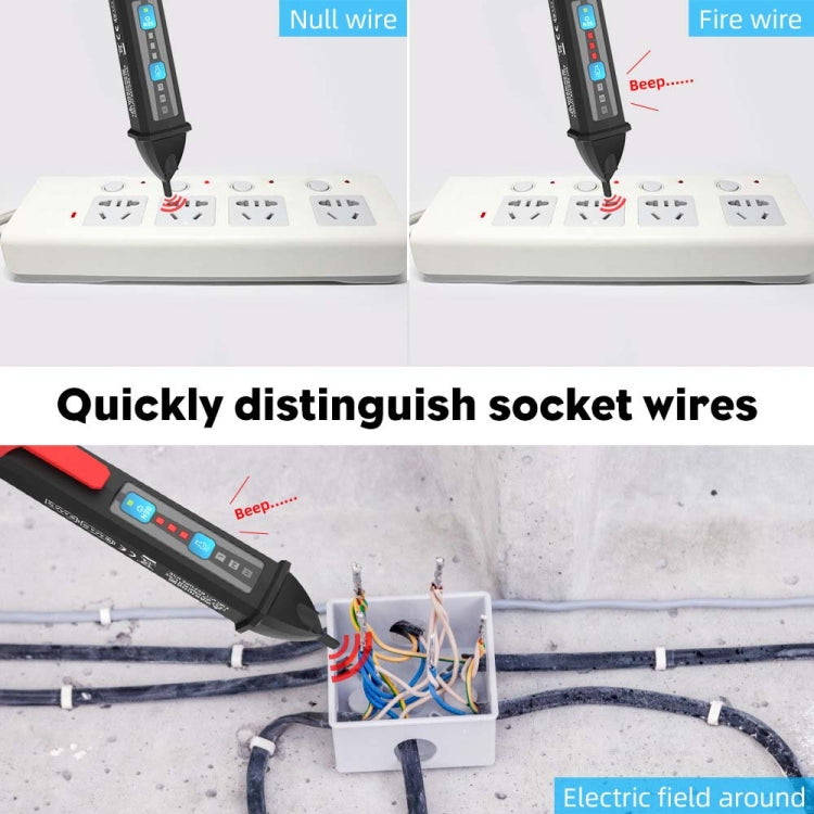 Digital Display Test Pen Multi-Function Non-Contact Household Intelligent Induction Tester