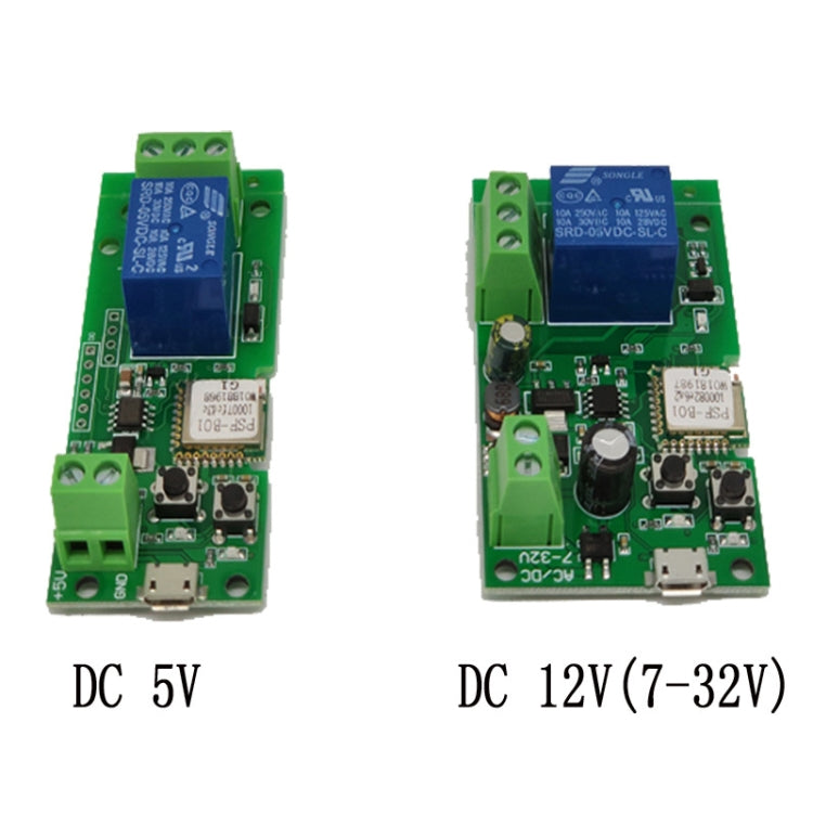 2pcs Sonoff Single Channel WiFi Wireless Remote Timing Smart Switch Relay Module Works