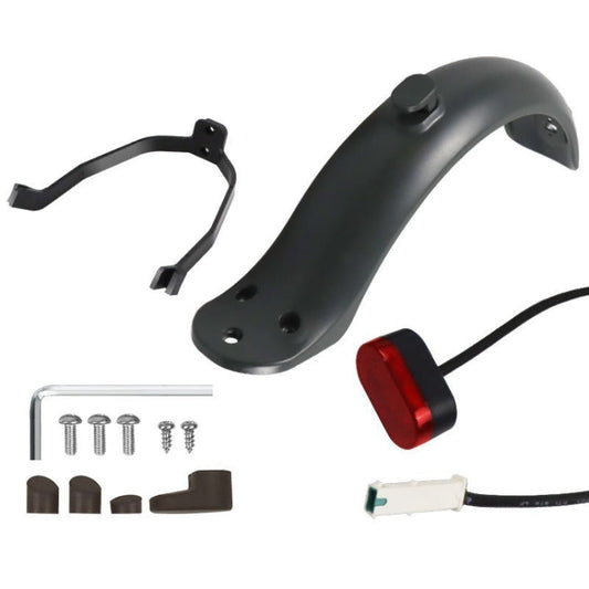 For Xiaomi M365 Electric Scooter Accessories, Fender+Bracket+Taillight Reluova