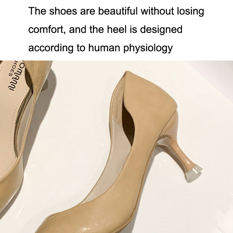 Stiletto Versatile Women Sngle Shoes Pointed Toe Pump High Heels