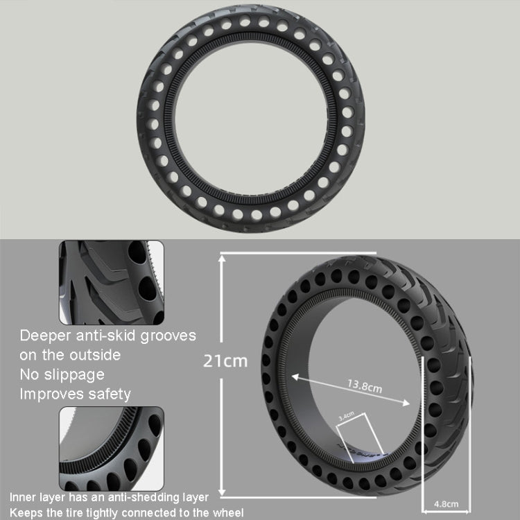 8 inch Electric Scooter Non-slip Honeycomb Outer Tire For Xiaomi M365/M365 Pro /1S/Pro2/Essential Reluova