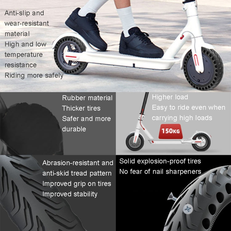 8 inch Electric Scooter Non-slip Honeycomb Outer Tire For Xiaomi M365/M365 Pro /1S/Pro2/Essential Reluova