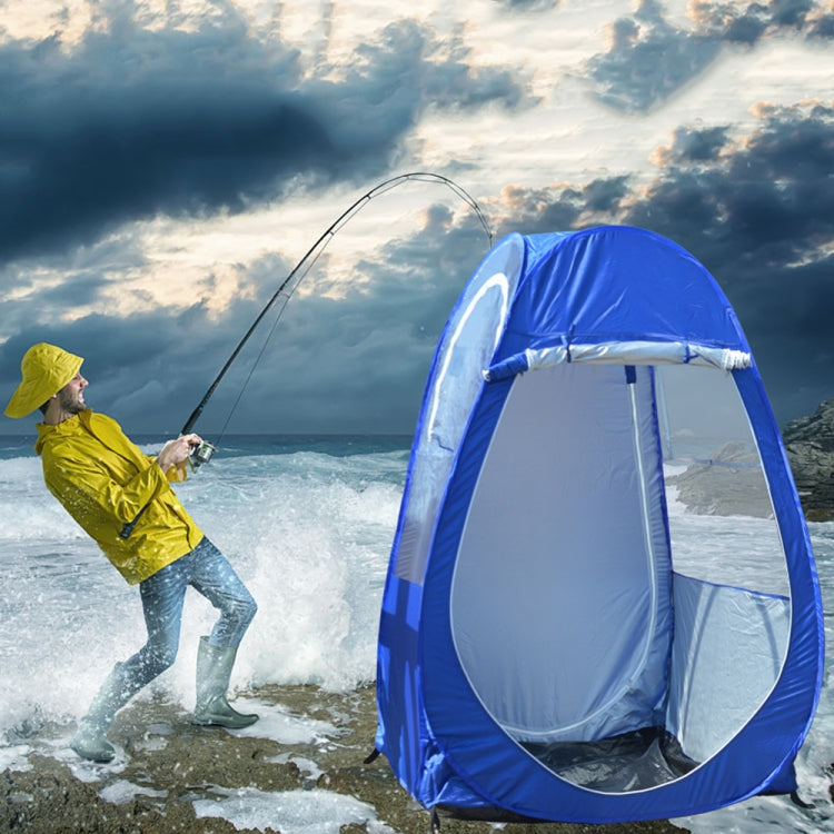 ZL-8802 Outdoor Rainproof and Sunshade Foldable Fishing Single Tent with Dual Window Reluova