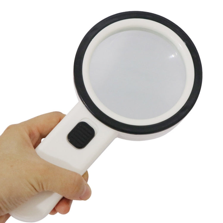 JHS407 30X Handheld HD Magnifier With LED Light