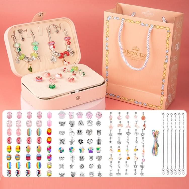 Children DIY Beaded Bracelet Double Layer Jewelry Box Set Reluova