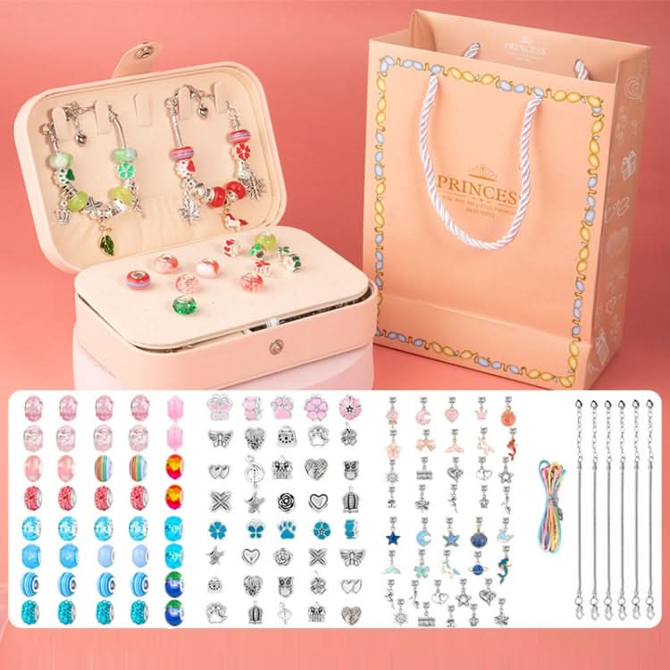 Children DIY Beaded Bracelet Double Layer Jewelry Box Set Reluova