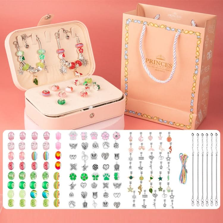 Children DIY Beaded Bracelet Double Layer Jewelry Box Set Reluova