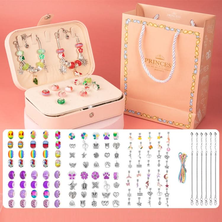 Children DIY Beaded Bracelet Double Layer Jewelry Box Set Reluova