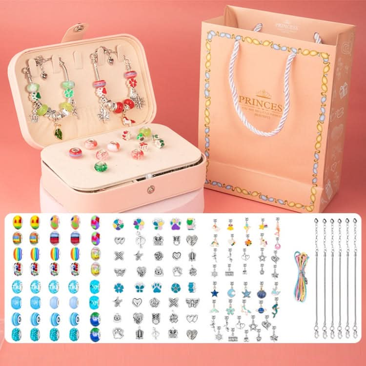 Children DIY Beaded Bracelet Double Layer Jewelry Box Set Reluova