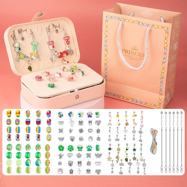 Children DIY Beaded Bracelet Double Layer Jewelry Box Set Reluova