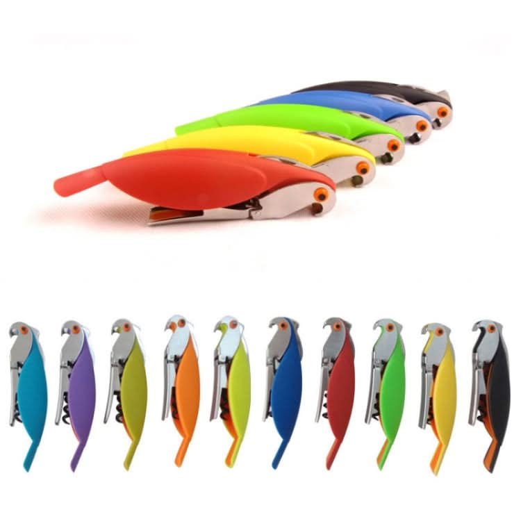 2pcs Parrot Shape Wine Bottle Opener Plastic Bottle Opener-Reluova