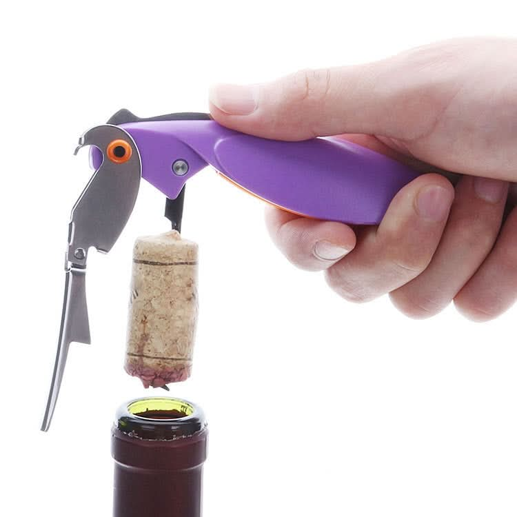 2pcs Parrot Shape Wine Bottle Opener Plastic Bottle Opener-Reluova