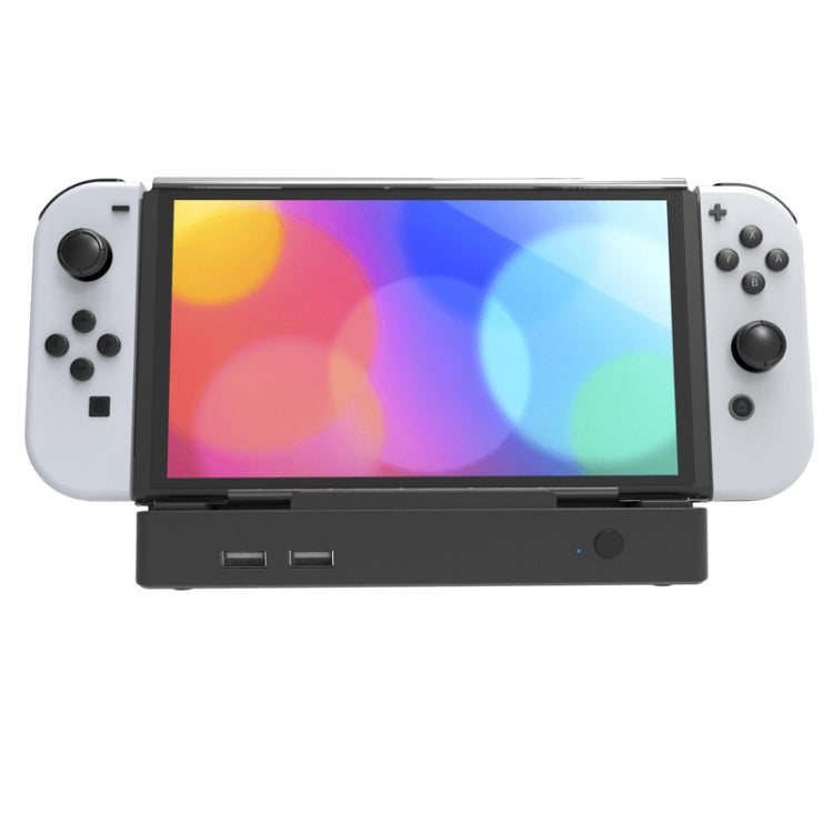 Для Nintendo Switch / Switch OLED SW335 сетевая карта инвестиционная база HDMI видео преобразование зарядный кронштейн хранение