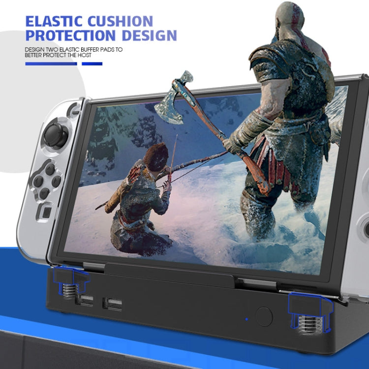 For Nintendo Switch / Switch OLED SW335 Network Card Investment Base HDMI Video Conversion Charging Bracket Storage Reluova