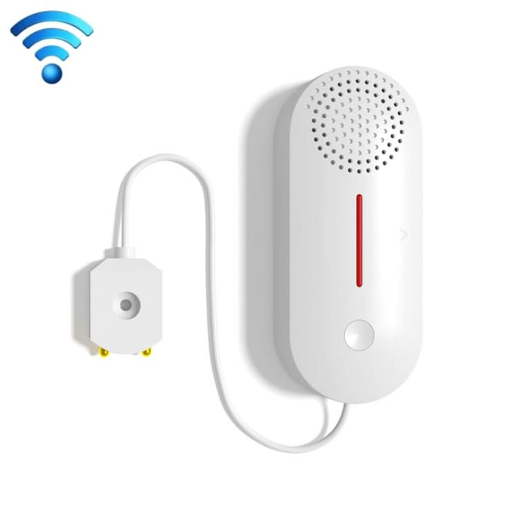 Tuya WIFI Sound and Light Water Immersion Alarm Leak Sensor Overflow Alarm Detector Reluova