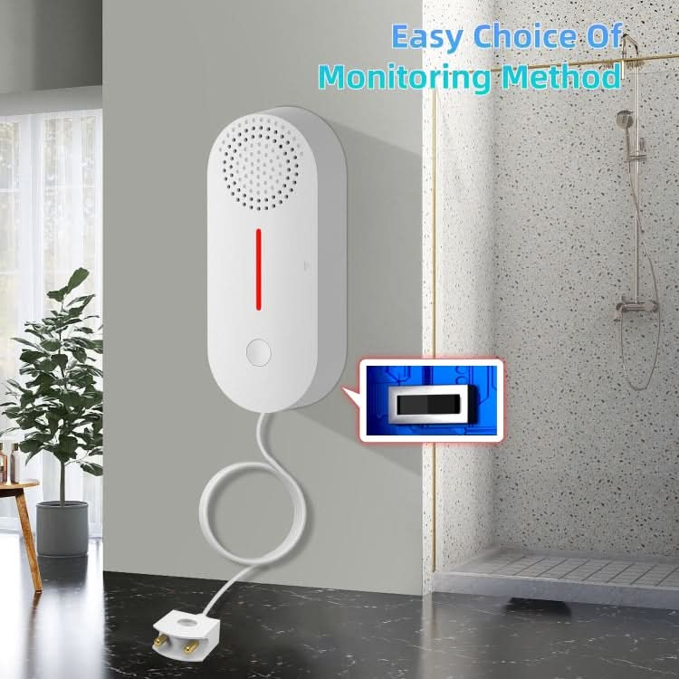 Tuya WIFI Sound and Light Water Immersion Alarm Leak Sensor Overflow Alarm Detector Reluova